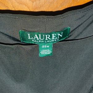 Ralph Lauren Plus Size B/W Dress